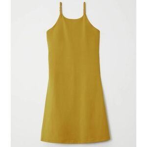 NWT Girlfriend Collective Naomi Dress, Size Small, Color Saturn